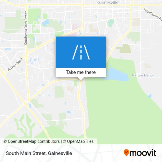Mapa de South Main Street