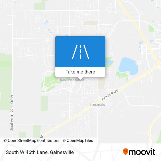 Mapa de South W 46th Lane