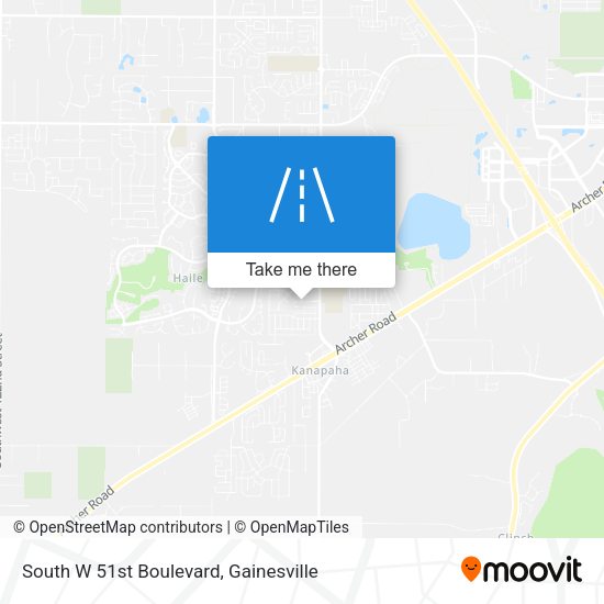 Mapa de South W 51st Boulevard