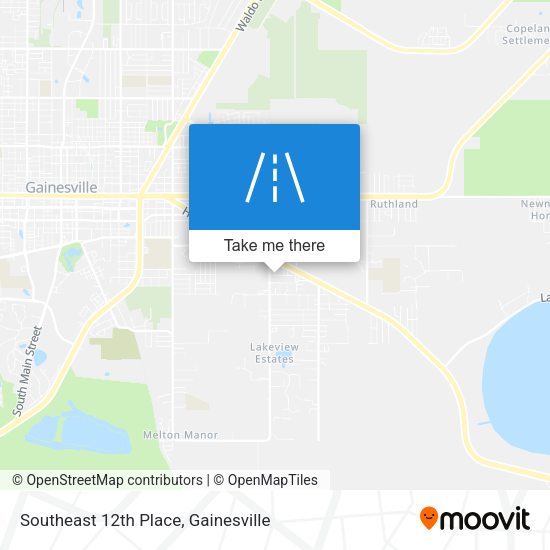 Mapa de Southeast 12th Place