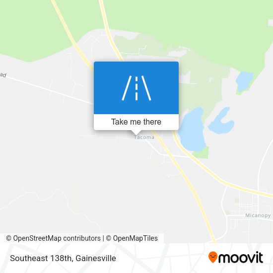 Southeast 138th map