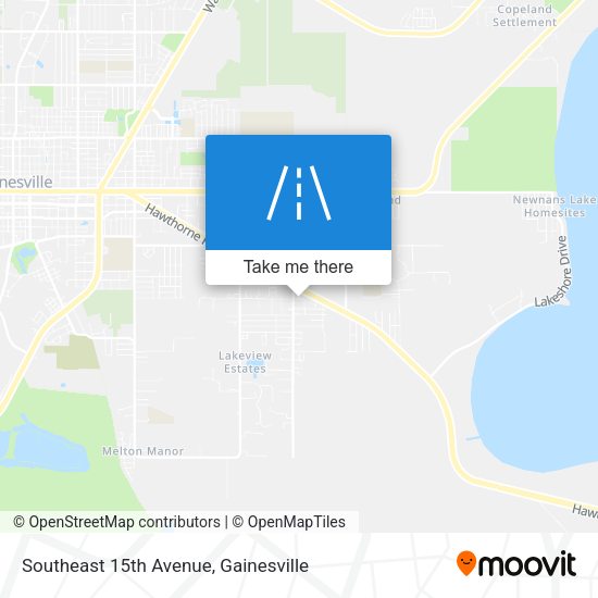 Southeast 15th Avenue map
