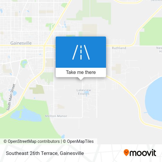Mapa de Southeast 26th Terrace