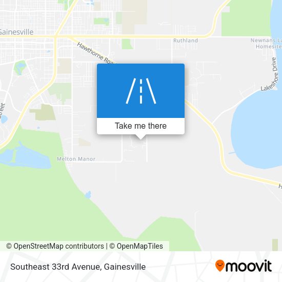 Southeast 33rd Avenue map