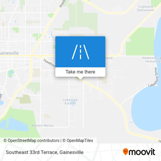Mapa de Southeast 33rd Terrace