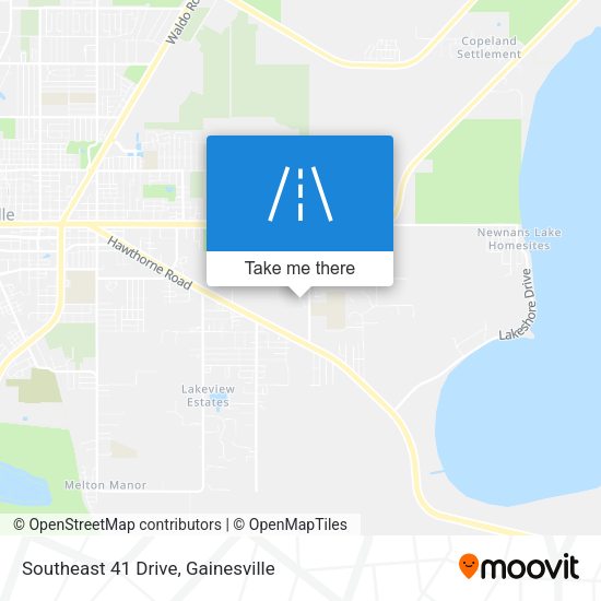 Southeast 41 Drive map