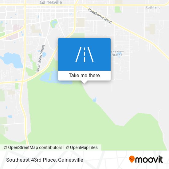Mapa de Southeast 43rd Place