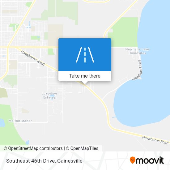 Mapa de Southeast 46th Drive