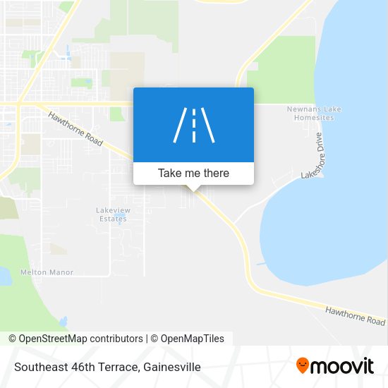 Southeast 46th Terrace map