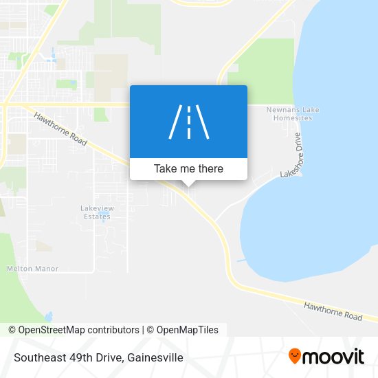 Southeast 49th Drive map