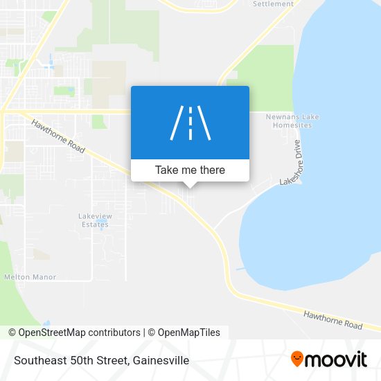 Mapa de Southeast 50th Street