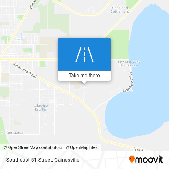 Mapa de Southeast 51 Street