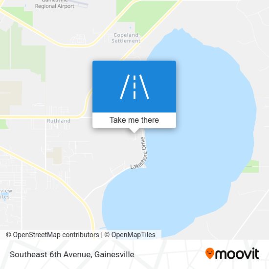 Mapa de Southeast 6th Avenue