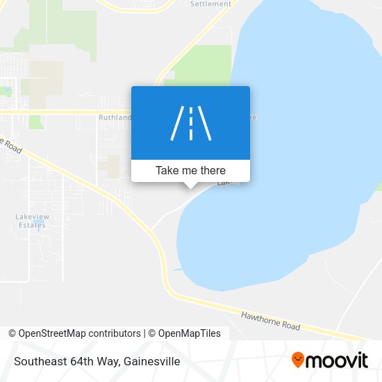 Southeast 64th Way map