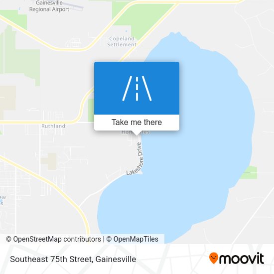 Mapa de Southeast 75th Street