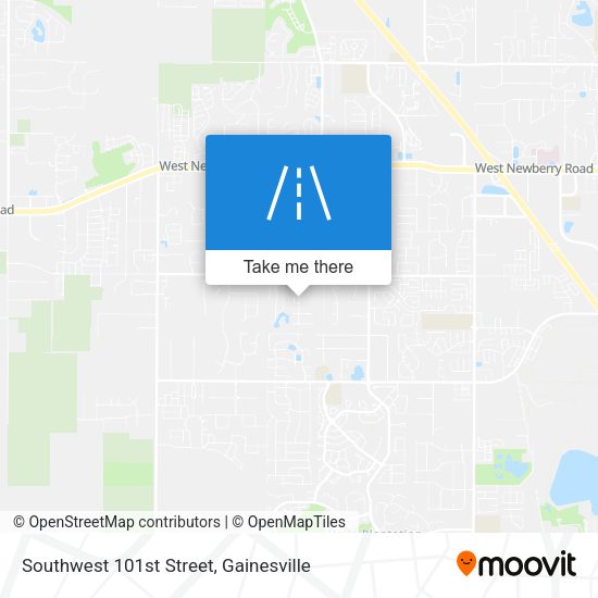 Mapa de Southwest 101st Street