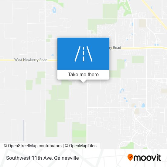 Mapa de Southwest 11th Ave
