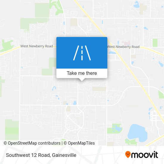 Southwest 12 Road map