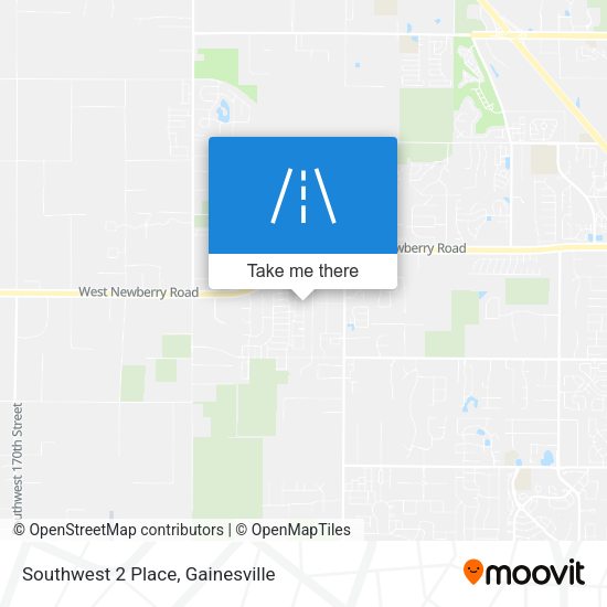 Southwest 2 Place map