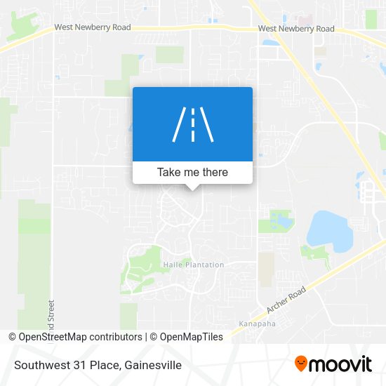 Mapa de Southwest 31 Place