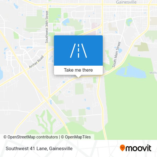 Mapa de Southwest 41 Lane