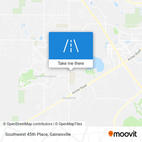 Mapa de Southwest 45th Place