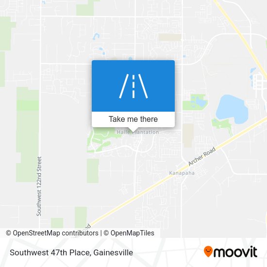 Mapa de Southwest 47th Place