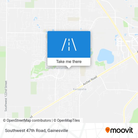 Mapa de Southwest 47th Road