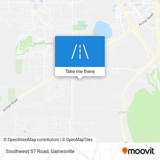Southwest 57 Road map
