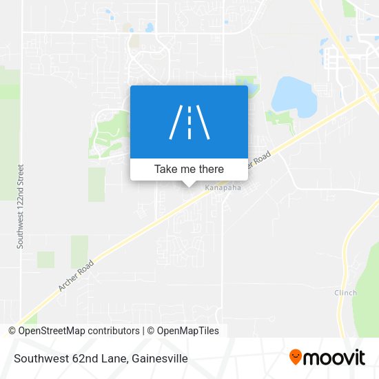 Mapa de Southwest 62nd Lane