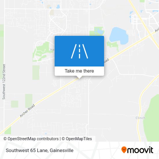 Southwest 65 Lane map