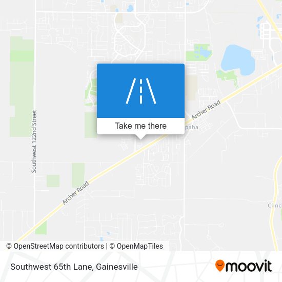 Mapa de Southwest 65th Lane
