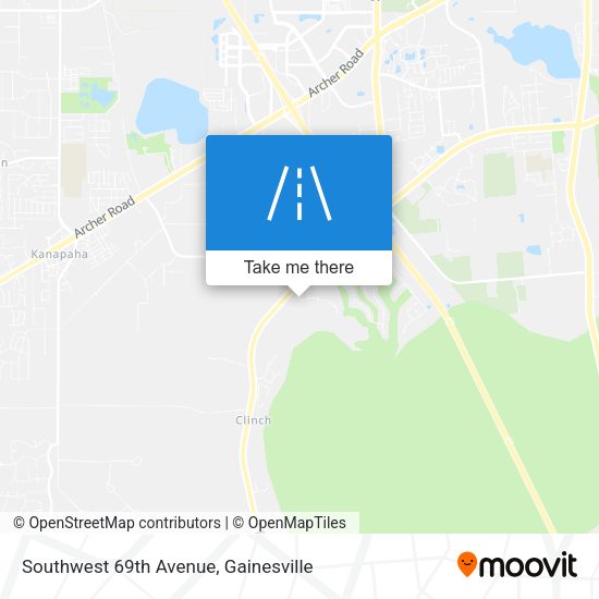 Southwest 69th Avenue map