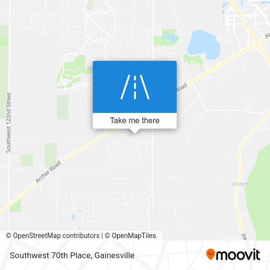 Mapa de Southwest 70th Place