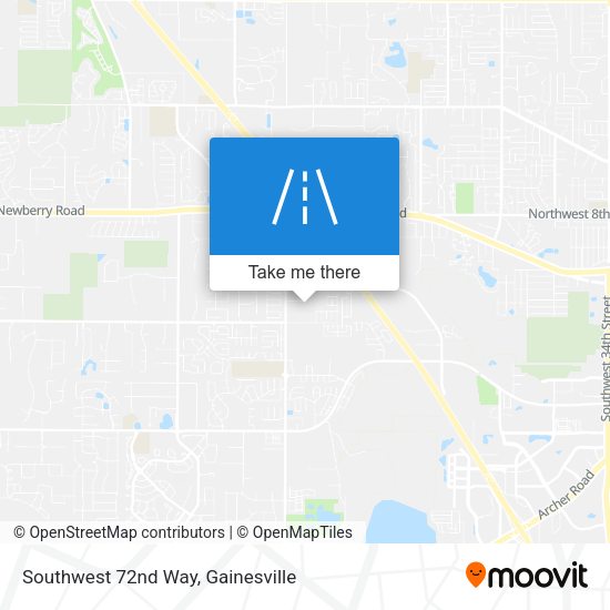 Mapa de Southwest 72nd Way