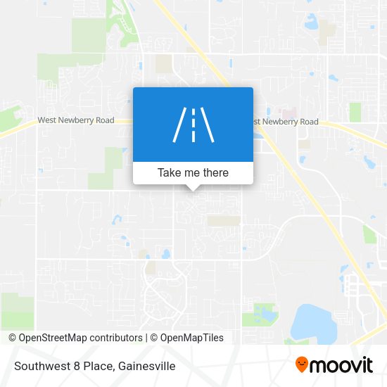 Mapa de Southwest 8 Place
