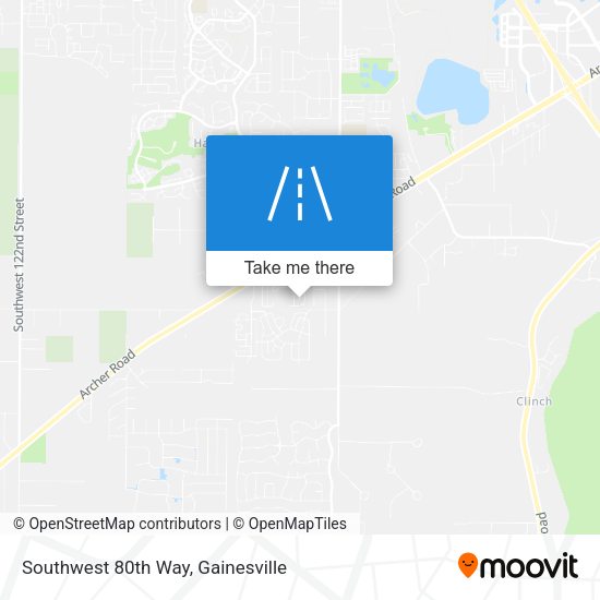 Mapa de Southwest 80th Way