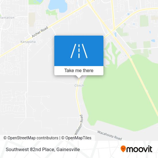 Mapa de Southwest 82nd Place