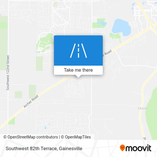 Mapa de Southwest 82th Terrace