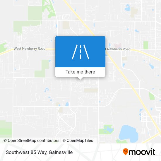 Southwest 85 Way map