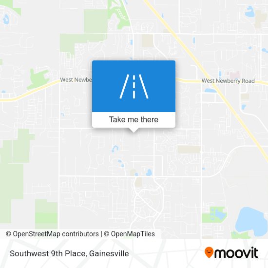 Mapa de Southwest 9th Place