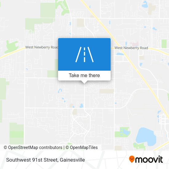 Mapa de Southwest 91st Street