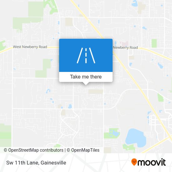 Mapa de Sw 11th Lane