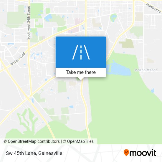 Mapa de Sw 45th Lane