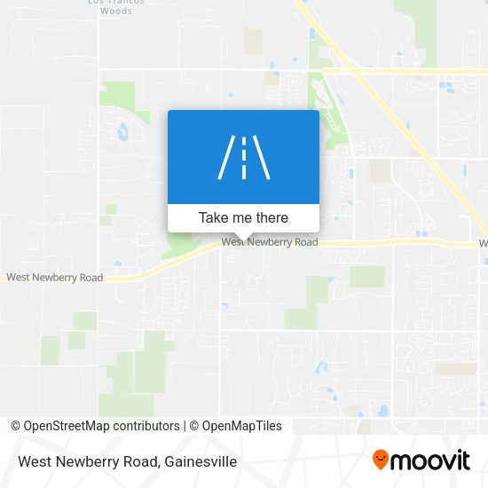 Mapa de West Newberry Road