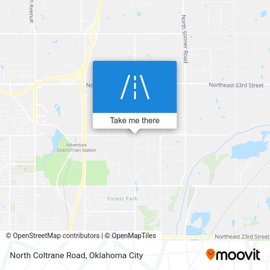 Mapa de North Coltrane Road