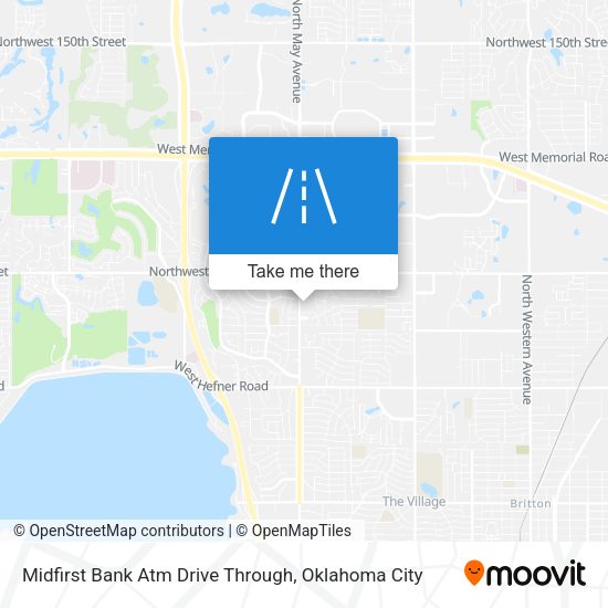 Midfirst Bank Atm Drive Through map
