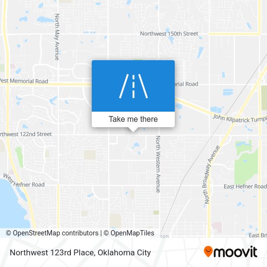 Mapa de Northwest 123rd Place