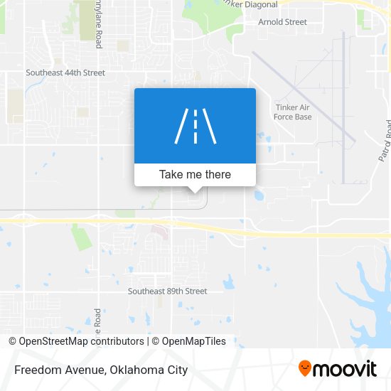 Freedom Avenue map
