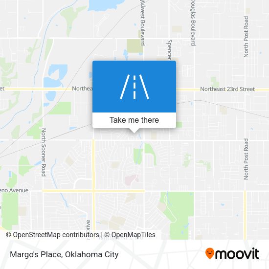 Margo's Place map